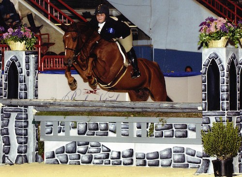 Chelsea Samuels and Fernando Large Junior Hunter 2007 Pennsylvania National Photo Randi Muster