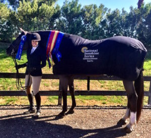 Lindsay Maxwell and Tracy Burroughs Widget Champion National Sunshine Series Hunter Prix 2015 National Sunshine Series