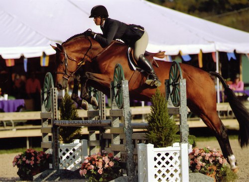 Meredith Mateo and Maximus Champion Adult Hunter 18-35 2014 Capital Challenge Photo by The Book LLC