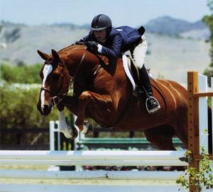 Nicole Hasteltine and Wesley owned by Joan Hasteltine Small Junior Hunters 16-17 2007 Blenheim Photo by JumpShot