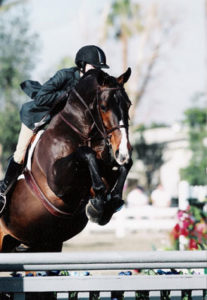 Stephanie Danhakl and Bellingham Bay 2004 HITS Desert Circuit Champions Photo Flying Horse