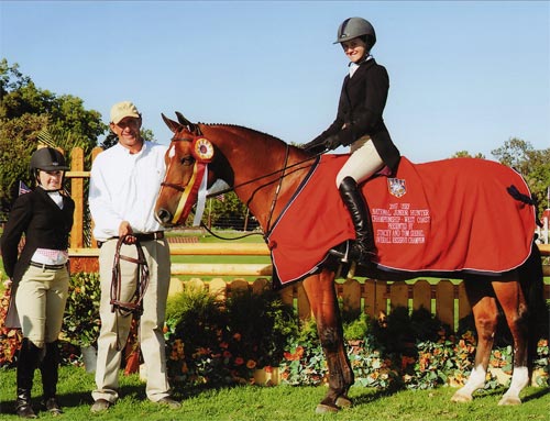 The Frog Prince owned by Ashley Pryde 2007 Junior Hunter Finals Photo Jump Shot