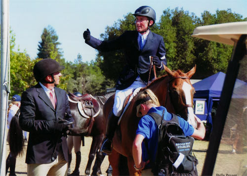 Archie Cox Richard Boh and Jenny Ross 2012 Menlo Charity Horse Show Photo Bella Peyser