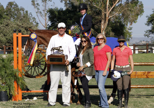 Cayla Richards and Presidio 2010 Champion CPHA Foundation Medal Finals 21 & Under 2010 USEF Zone 8 9 and 10 Regional Medal finals 2010 Showpark Photo Captured Moment