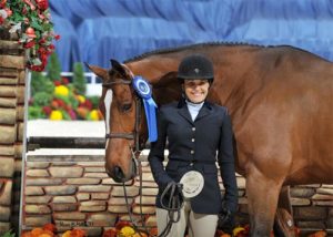 Laura Wasserman and Overseas 2011 Washington International Horse Show Photo Shawn McMillen