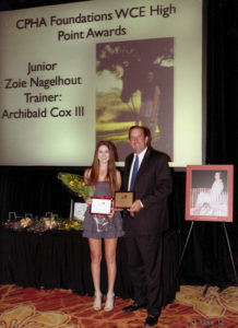 Zoie Nagelhout and Archie Cox 2011 CPHA Foundation WCE High Point Awards Photo Tass Jones