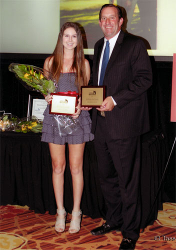 Zoie Nagelhout and Archie Cox 2011 CPHA Foundation WCE High Point Awards Photo Tass Jones