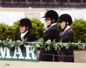 Laura Wasserman Gina Rossa and Annette Peterfy 2011 Del Mar National Photo Osteen