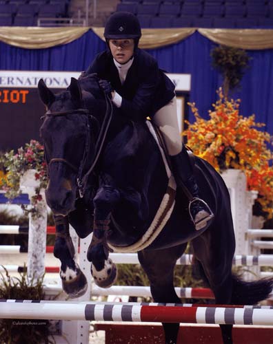 Mallory Olsen and The Patriot 2008 Washington Equitation Finals Photo Al Cook