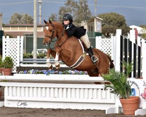 Stella Wasserman and Spellbound 2017 Del Mar National Photo Osteen