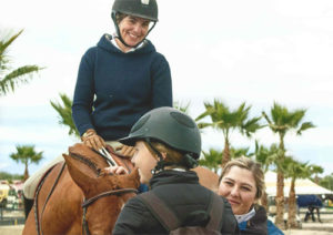 Ecole Nauber Chelsea Samuels and Emma Gerber 2015 HITS Desert Circuit