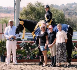Virginia Fout and Over the Moon owned by Victoria Krommisar 3rd CPHA Foundation Finals 22 & Over 2011 Showpark Summer Festival photo Horse in Sport