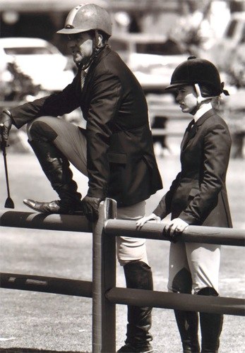 Archie Cox and Teddi Mellencamp 2008 Oaks Blenheim Photo Cathrin Cammett