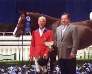 John French and Andiamo owned by Janie Andrew Winner 2nd Year Green Hunters 2007 Washington International Photo Al Cook