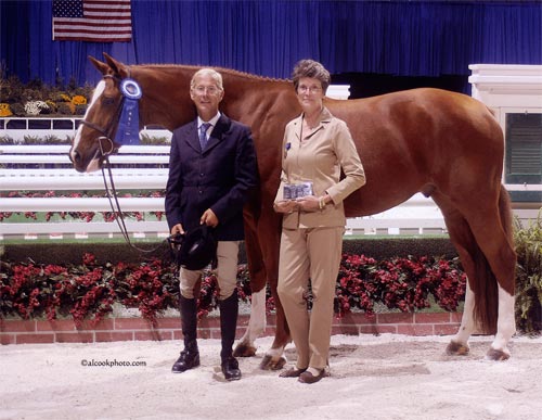 John French and Wesley owned by Joan Hasteltine Regular Working Handy Hunter 2007 Washington International Photo Al Cook