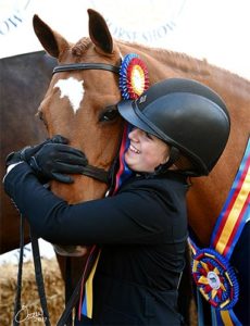 Stella Wasserman and Spellbound 2017 Del Mar National Photo Osteen