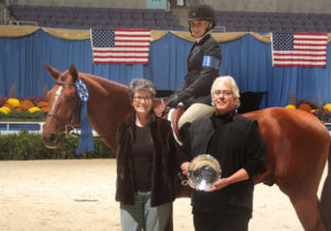 Pringle owned by Ashley Pryde Small Junior Hunter Under Saddle 2008 Washington International Photo Al Cook