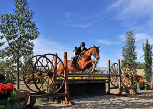 Katherine Dash and Need I say 2017 HITS Thermal Hunter Derby 1