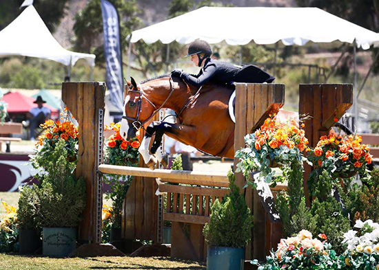 Brooke Morin and Laura Wasserman's Fine Design 2018 Showpark Small Junior Hunter 15 & Under Photo by Captured Moment