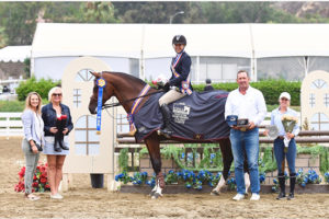 Jaime Krupnick and Conux 2018 Showpark CPHA Foundation 22 and Over Champion