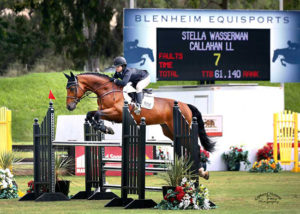 Stella Wasserman and Callahan LL 2018 Showpark Photo by Captured Moment Photography
