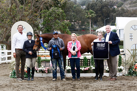 Virginia Fout and Cristiano 2018 Showpark Marshall & Sterling AO Hunter 3'6 Hunter Classic Champion Photo by Captured Moment