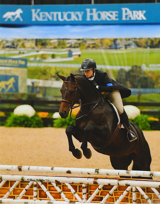 Virginia Fout and Carma Amateur Owner Hunter 3'3", Champion 2016 National Horse Show Photo by Shawn McMillen