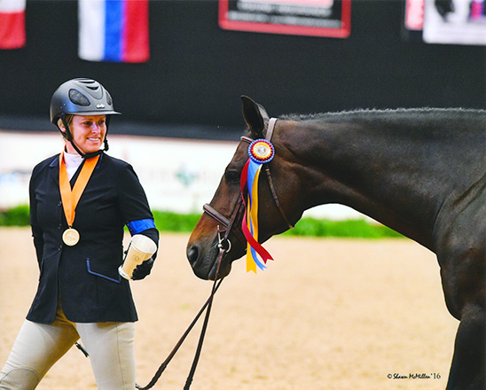 Virginia Fout and Carma Amateur Owner Hunter 3'3", Champion 2016 National Horse Show Photo by Shawn McMillen