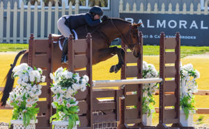 Stella Wasserman and Boss 2019 HITS Desert Circuit Small Junior Hunter 15 and Under
