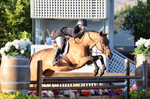 Stella Wasserman and Bocelli HMI Equestrian Classic 1 2019 Sonoma Horse Park Photo by Laura Wasserman