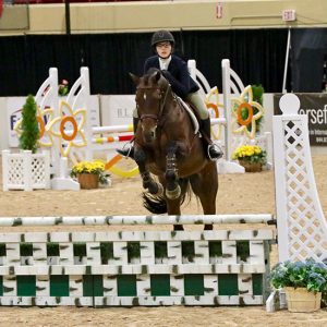 Grace Russo and Eclair HBC 2019 Capital Challenge Equitation 12 & Under Photo by Laura Wasserman