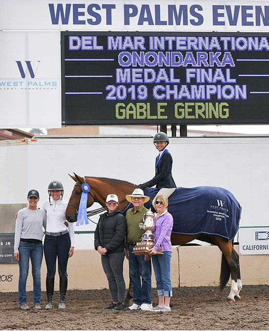 Gable Gering and Decklin Onondarka Medal Finals Champion 2019 Del Mar National Photo by JXB