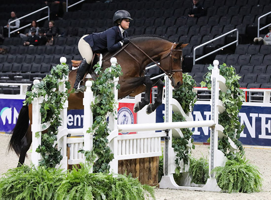 Stella Wasserman and Laura Wasserman's Boss 2019 Washington International Horse Show