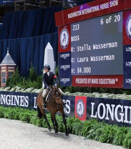 Stella Wasserman and Laura Wasserman's Boss 2019 Washington International Horse Show