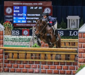 Stella Wasserman and Laura Wasserman's Boss 2019 Washington International Horse Show