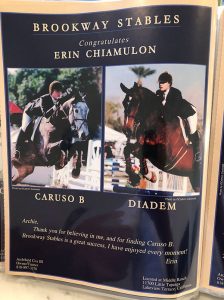 Erin Chimulon, Caruso B & Diadem