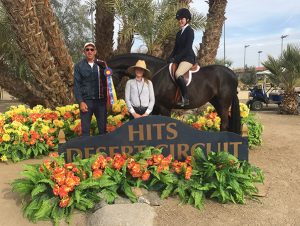 Eva Tarpey and Barbara Borg's Limousine Children's Hunter 2019 HITS Desert Circuit