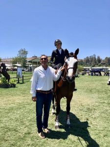 aime Krupnick and Conux 2019 Blenheim Oaks June Classic Champion Amateur Owner Hunter 36 & Over