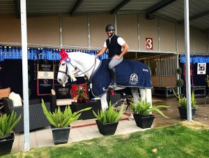 Jorge Hidalgo Duran and Centipede Jumper Champion 2018 HITS Desert Circuit