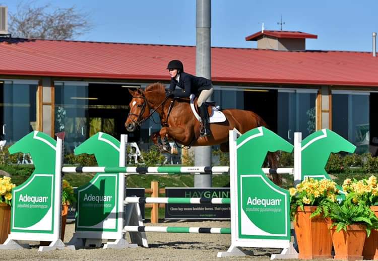 Karli Postel and Lucy Davis' Boucherom 1.35m Jumper 2019 HITS Desert Circuit