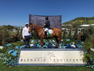 Meredith Mateo and Need I Say 2019 Blenheim Oaks June Classic Champion Low Adult Jumper