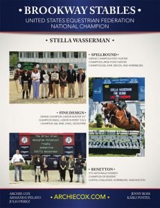 Stella Wasserman, 2017 USEF National Champion