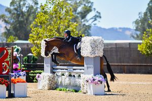 Stella Wasserman and Boss Champion Small Junior Hunter 2019 Giant Steps Charity Classic