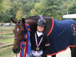 Stella Wasserman and Boss Champion Small Junior Hunter 3'3" Champion Junior Hunter Challenge 3'3" National Working Hunter Rider Champion 2017 Capital Challenge Photo by McMillen