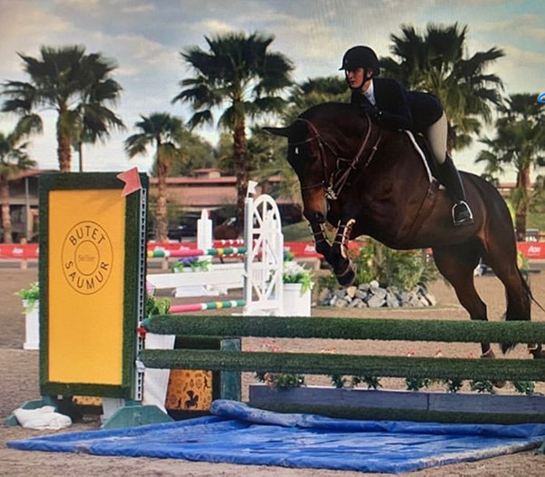 Naomi Wegner and First Class Equitation Stars 2020 Desert Circuit