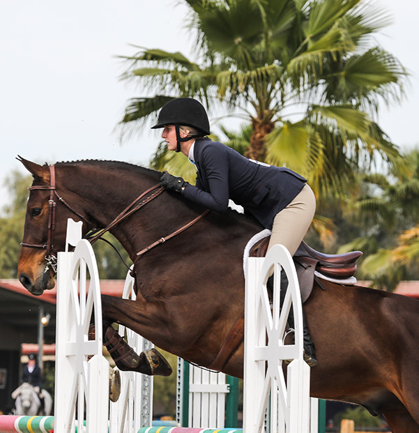 Naomi Wegner and First Class Equitation Stars 2020 Desert Circuit