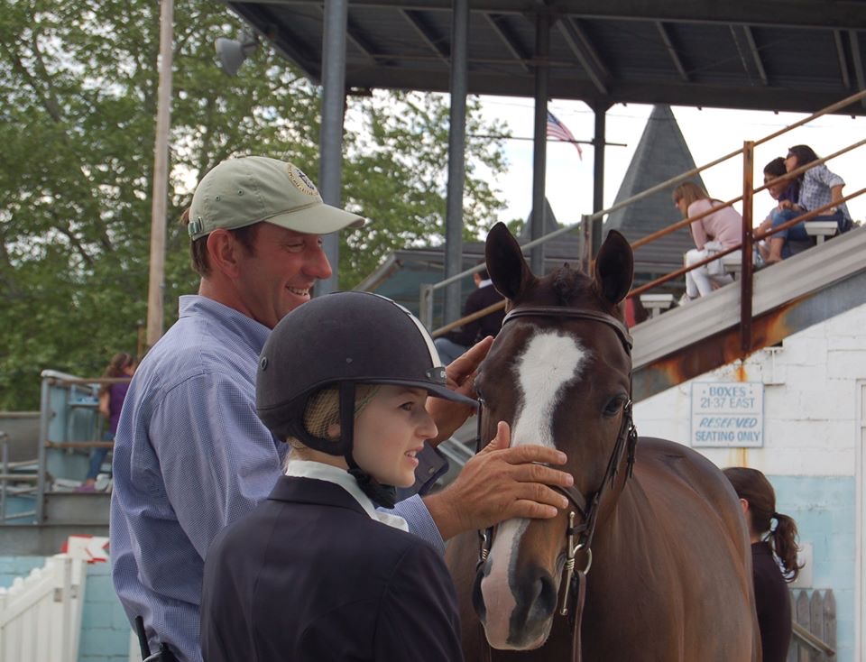 Archie Cox, Lucy Davis and Clockwork 2006 Devon Horse Show