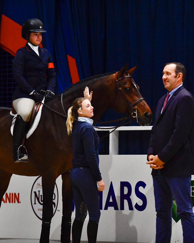 Stella Wasserman, Archie Cox, Karli Postel and Boss 2018 WIHS