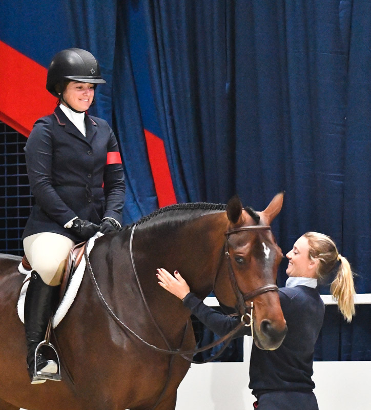 Stella Wasserman, Karli Postel and Boss 2018 WIHS