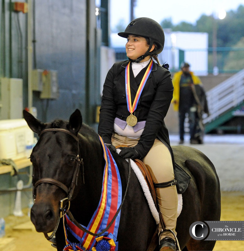 Stella Wasserman and Trillville Medium Pony Hunter 2016 Capital Challenge Photo by COTH